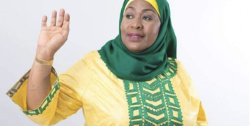 Samia Suluhu Hassan, présidente de Tanzanie 
