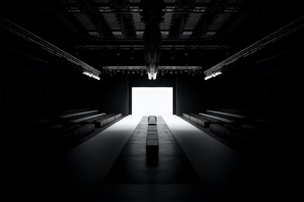 Fashion Show Empty Stage, Fashion Week themed photograph.