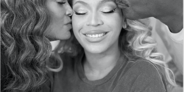 Queen B réunit ses parents pour son anniversaire
