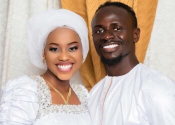 Sadio Mané et son épouse Aïssata Tamba