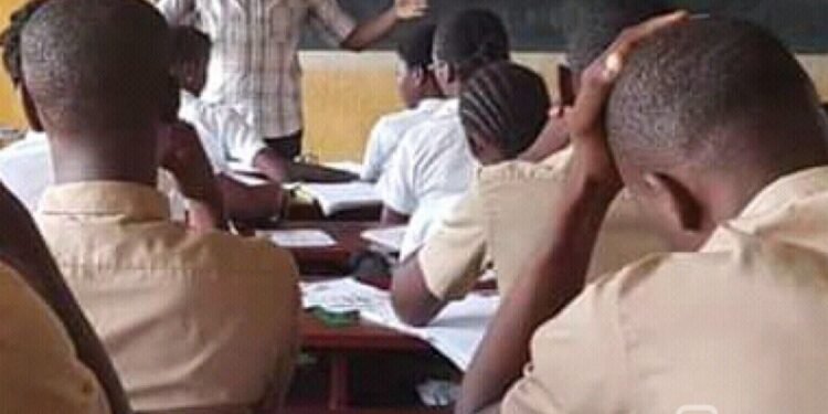 Une classe en Côte d'Ivoire
