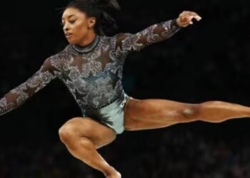 La gymnaste américaine Simone Biles