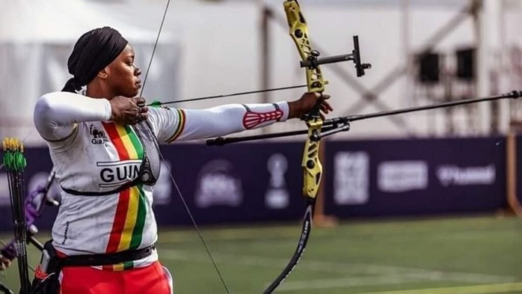 L'archère guinéenne Fatoumata Sylla